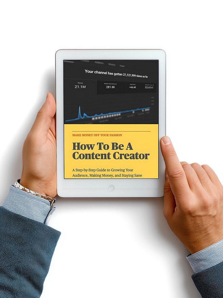 How To Be A Content Creator: A Step-by-Step Guide to Growing Your Audience, Making Money, and Staying Sane product image (2)