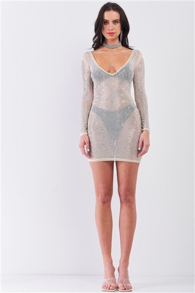 Rhinestone dress product image (3)