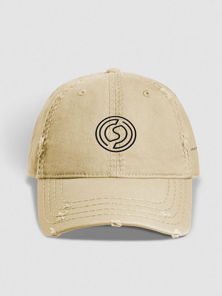 Khaki Story Writer Distressed Hat product image (1)