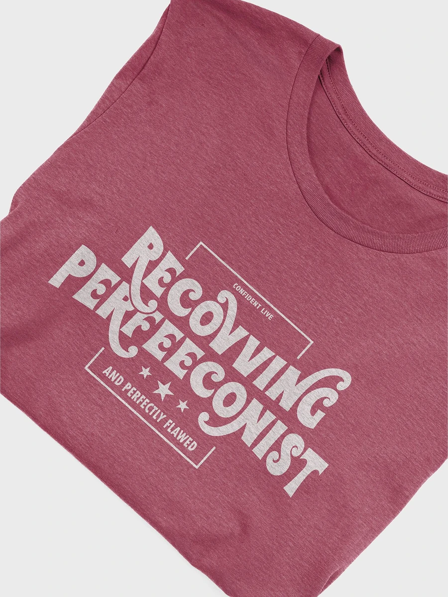 Perfectly Flawed - Recovving Perfeeconist T-Shirt (Bright w/white) product image (5)