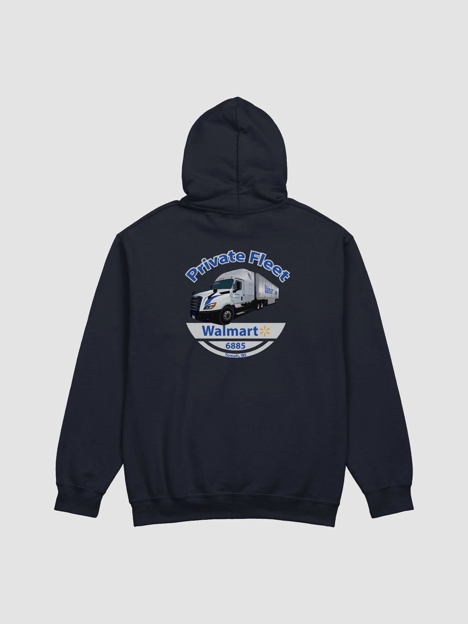 6885 Tomah Walmart Private Fleet hoodie product image (1)