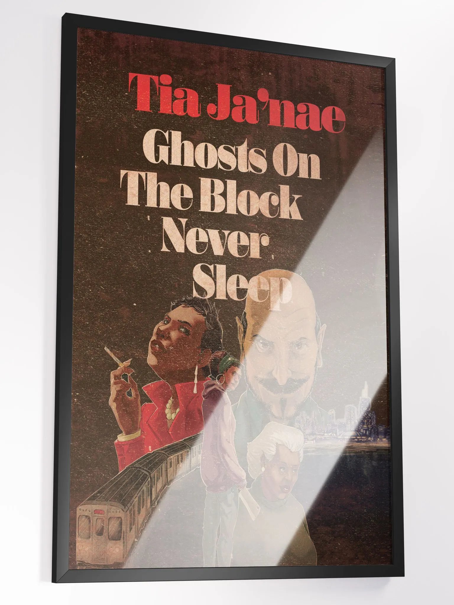Ghosts On The Block Never Sleep (Cover Poster) product image (2)