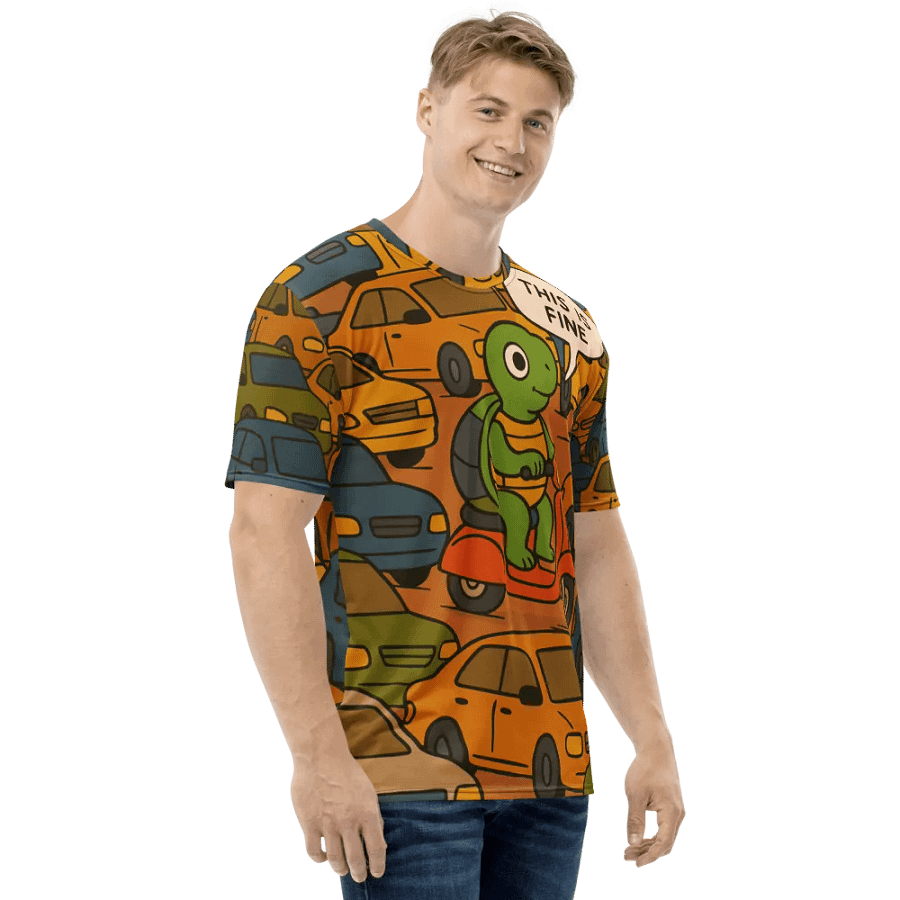 This is fine All-Over Print Tee product image (6)