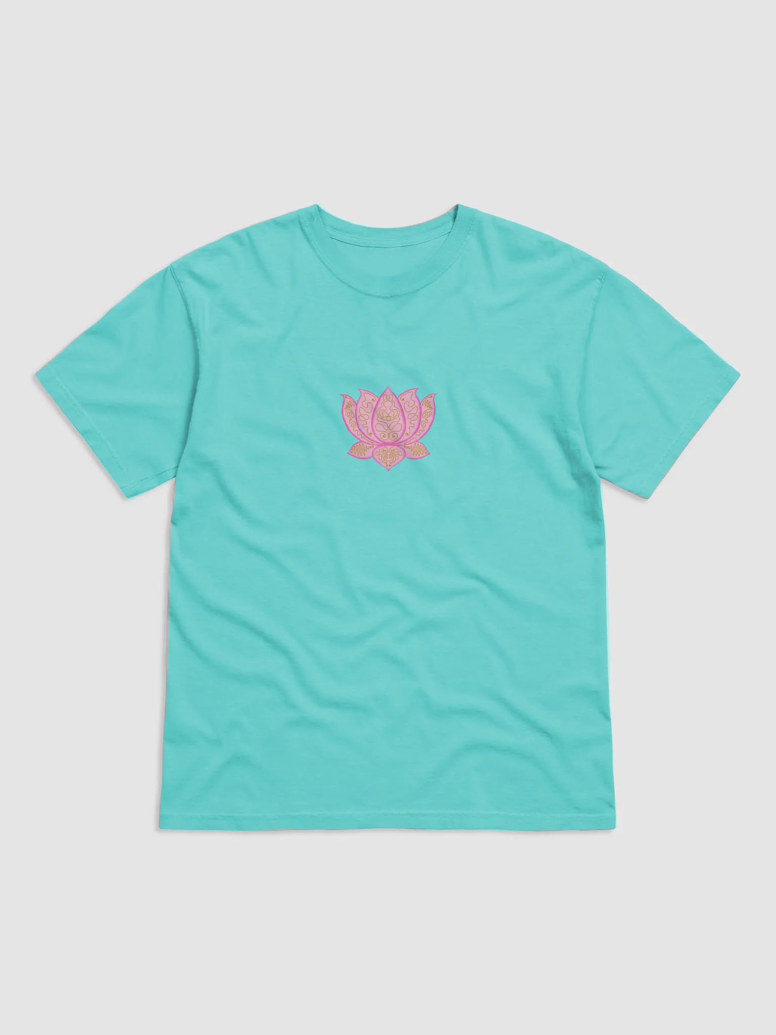 Lotus Eye Gold-Design T-Shirt product image (1)
