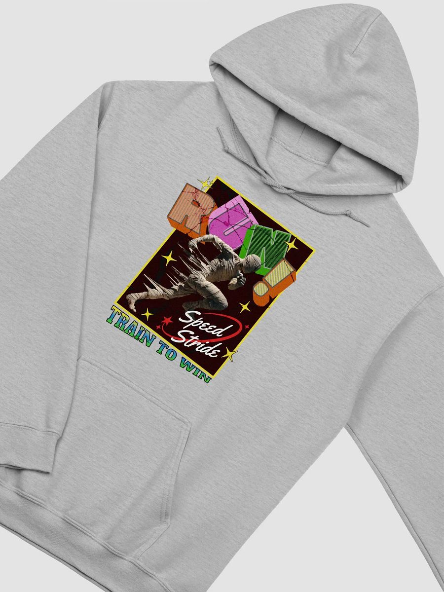 Train To Win Block Letters Run! Speed Stride Classic Hoodie product image (2)
