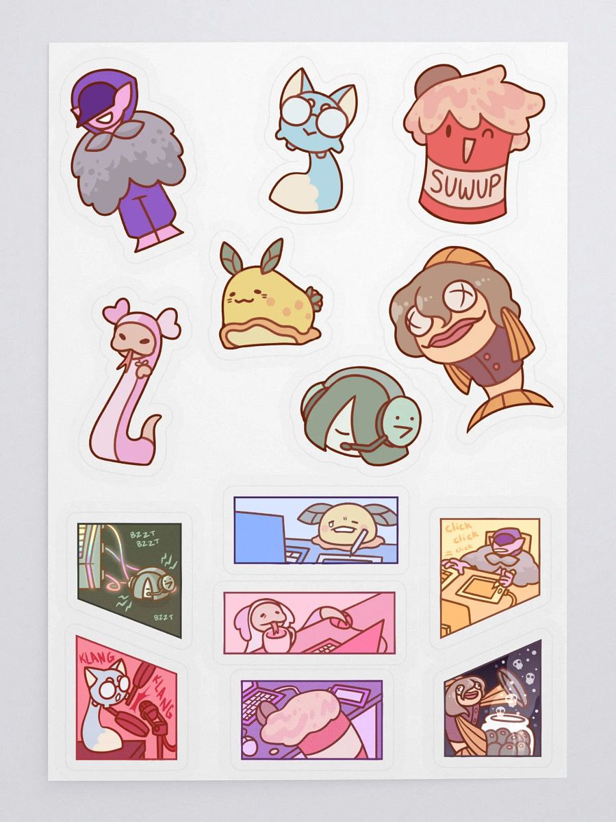 Dev Sticker Sheet product image (1)