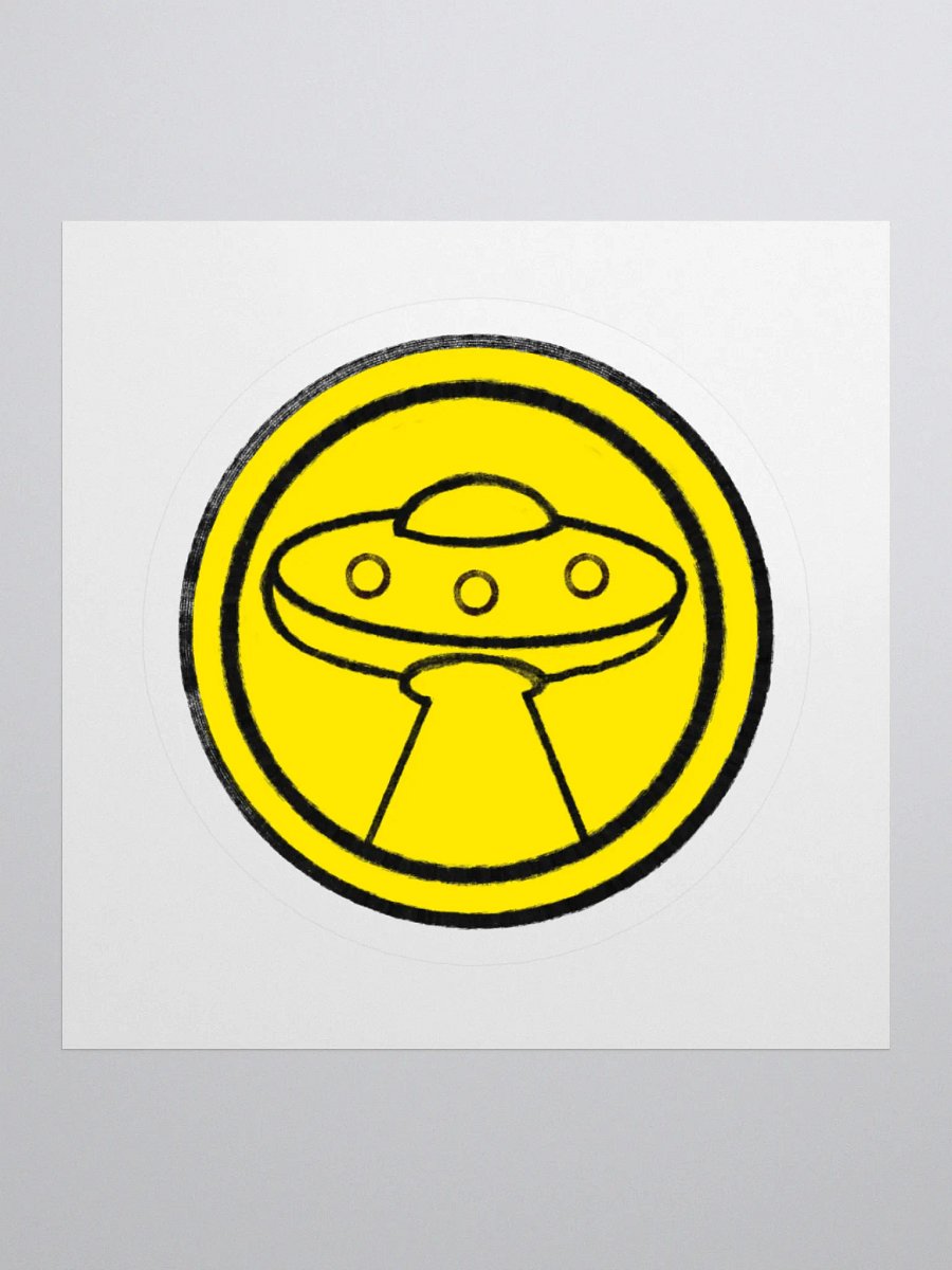 Cosmic Visitor Kiss Cut Stickers product image (2)