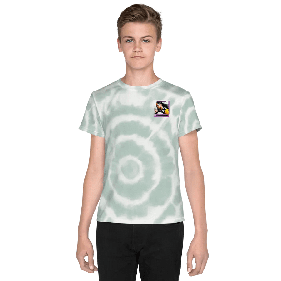 Green Dream Youth Tie-Dye T-Shirt product image (1)