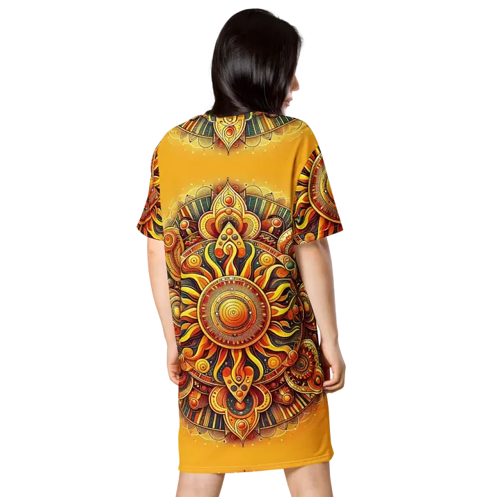All-Over Print T-Shirt Dress product image (1)
