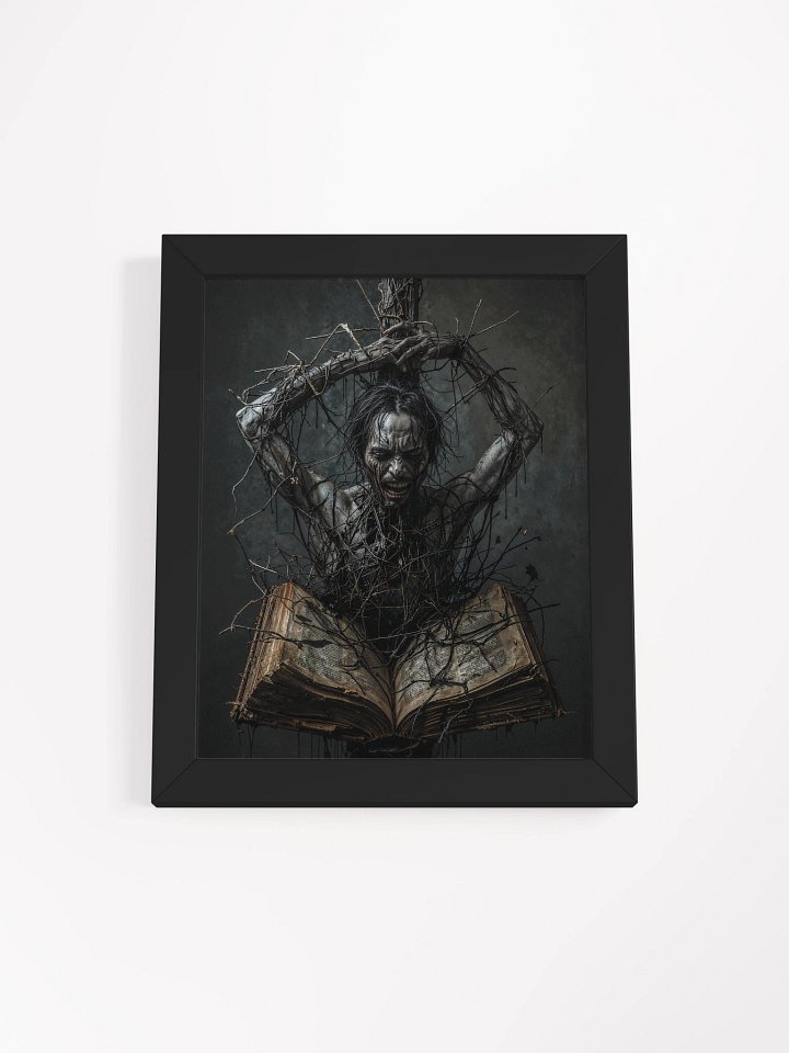 The Cursed Verse Framed Print product image (4)