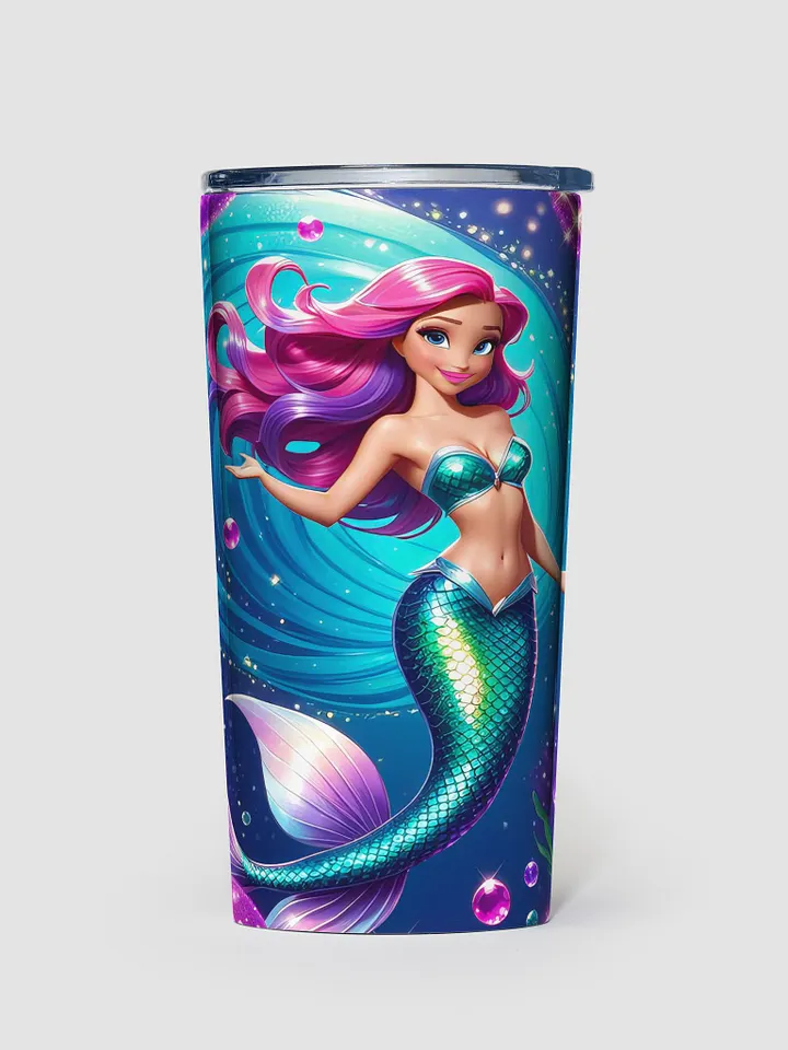 Mermaid Princess 20 oz Stainless Steel Tumbler - V2 product image (1)