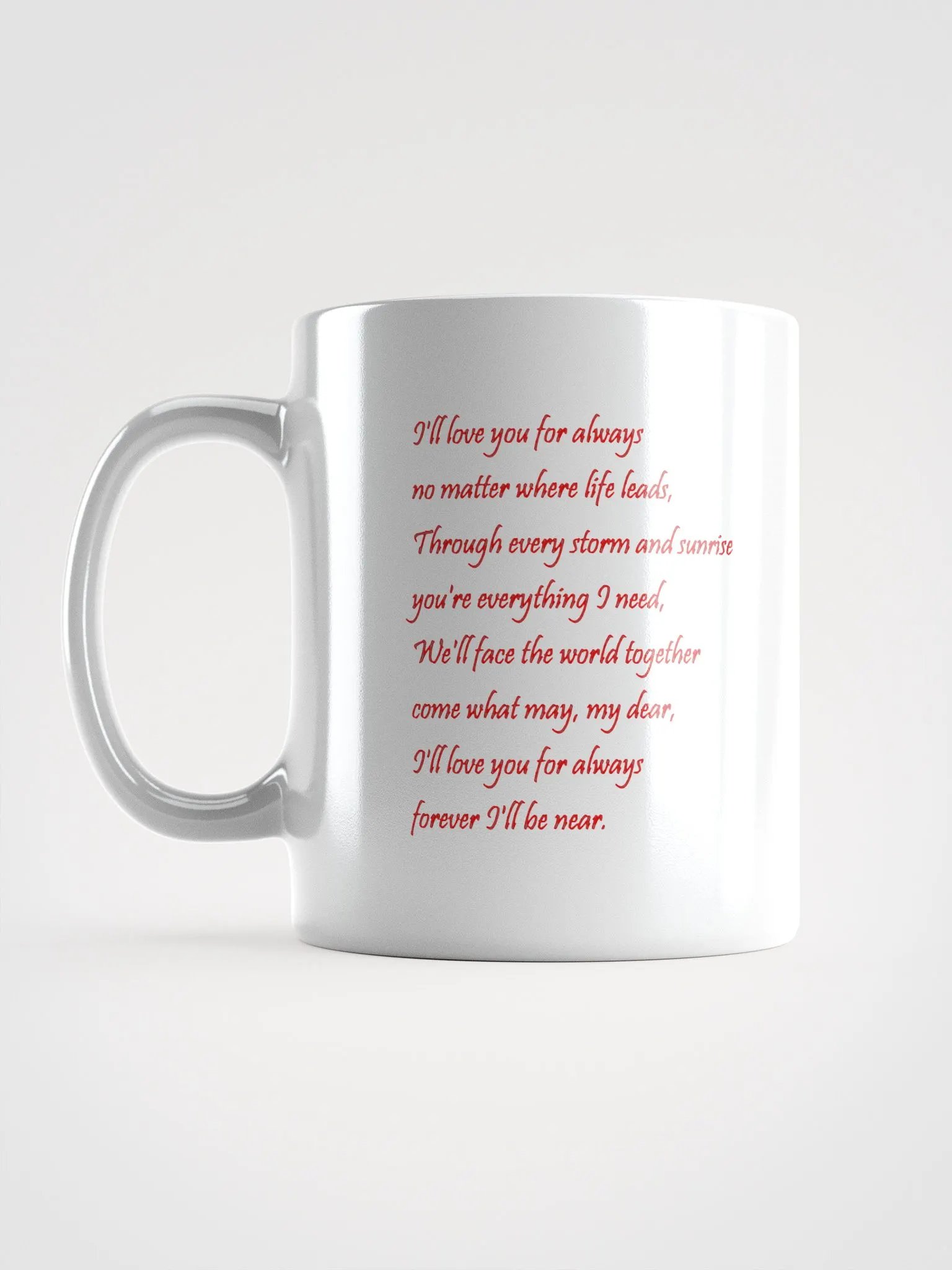 TheCCC - I'll Love You For Always - White Cowboy Mug product image (6)