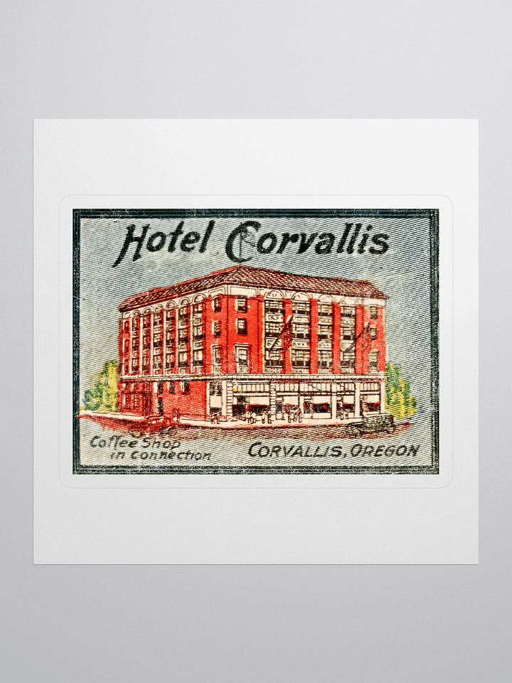 Hotel Corvallis Sticker product image (1)