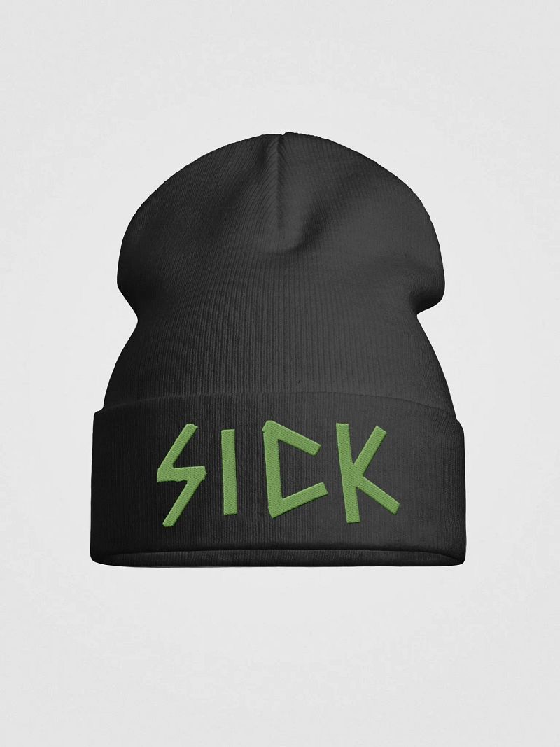 Embroidered SICK BEANIE!