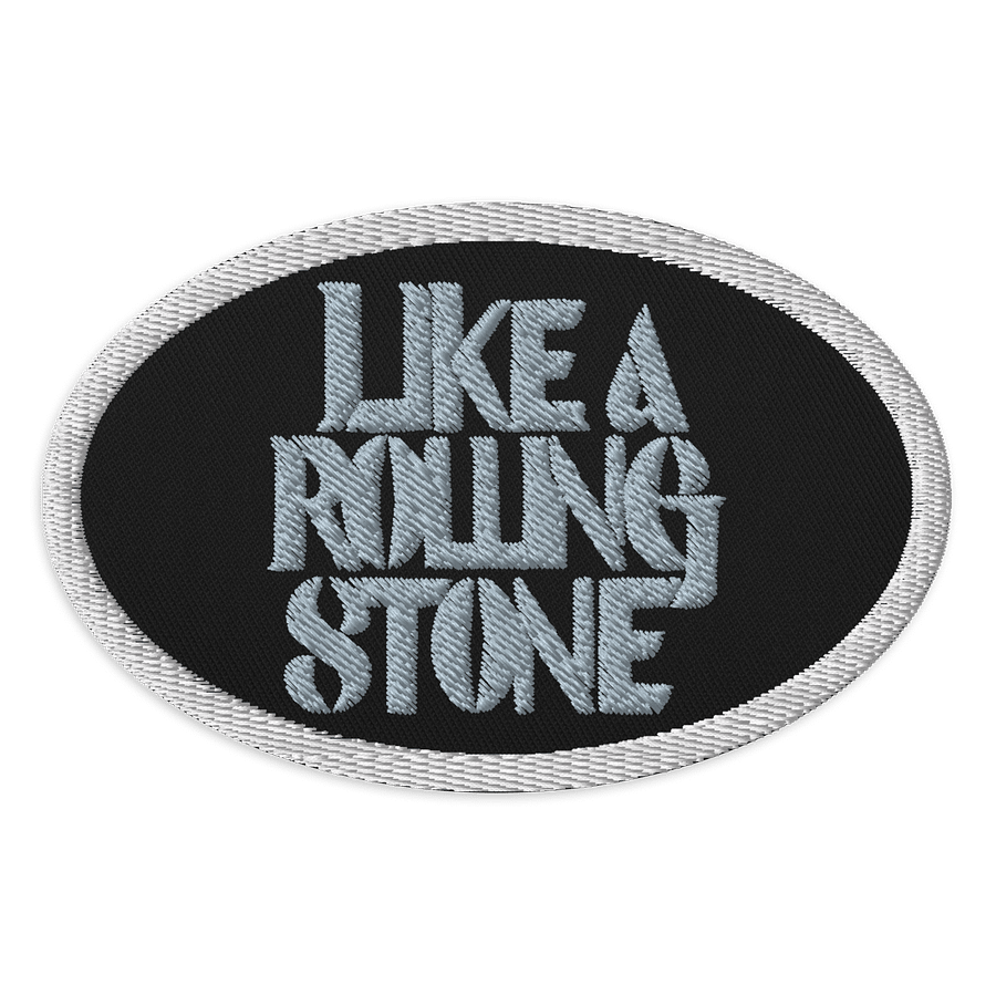 Stylish Embroidered Patches - LIKE A ROLLING STONE product image (1)