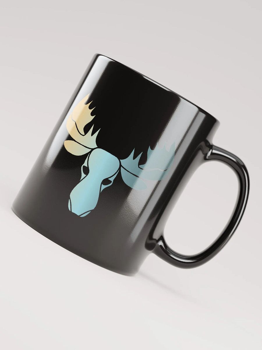 Madish Moose Black Glossy Mug product image (4)