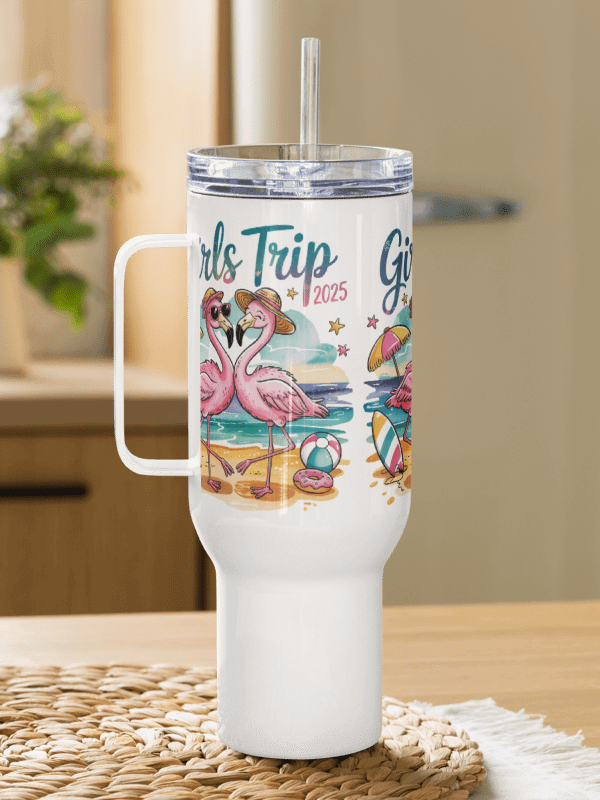 Girls Trip Flamingo Paradise Travel Mug product image (2)