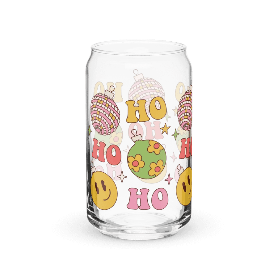 Ho Ho Smile Pattern Sipper Glass product image (40)