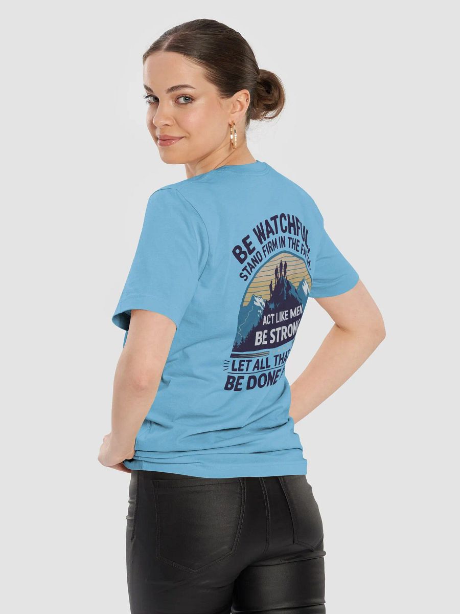 1 Corinthians 16:13-14 T-Shirt product image (5)