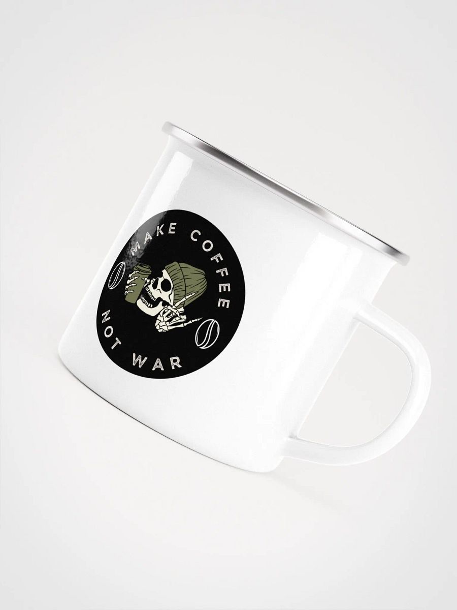 Skull & Beanie Enamel Mug product image (5)