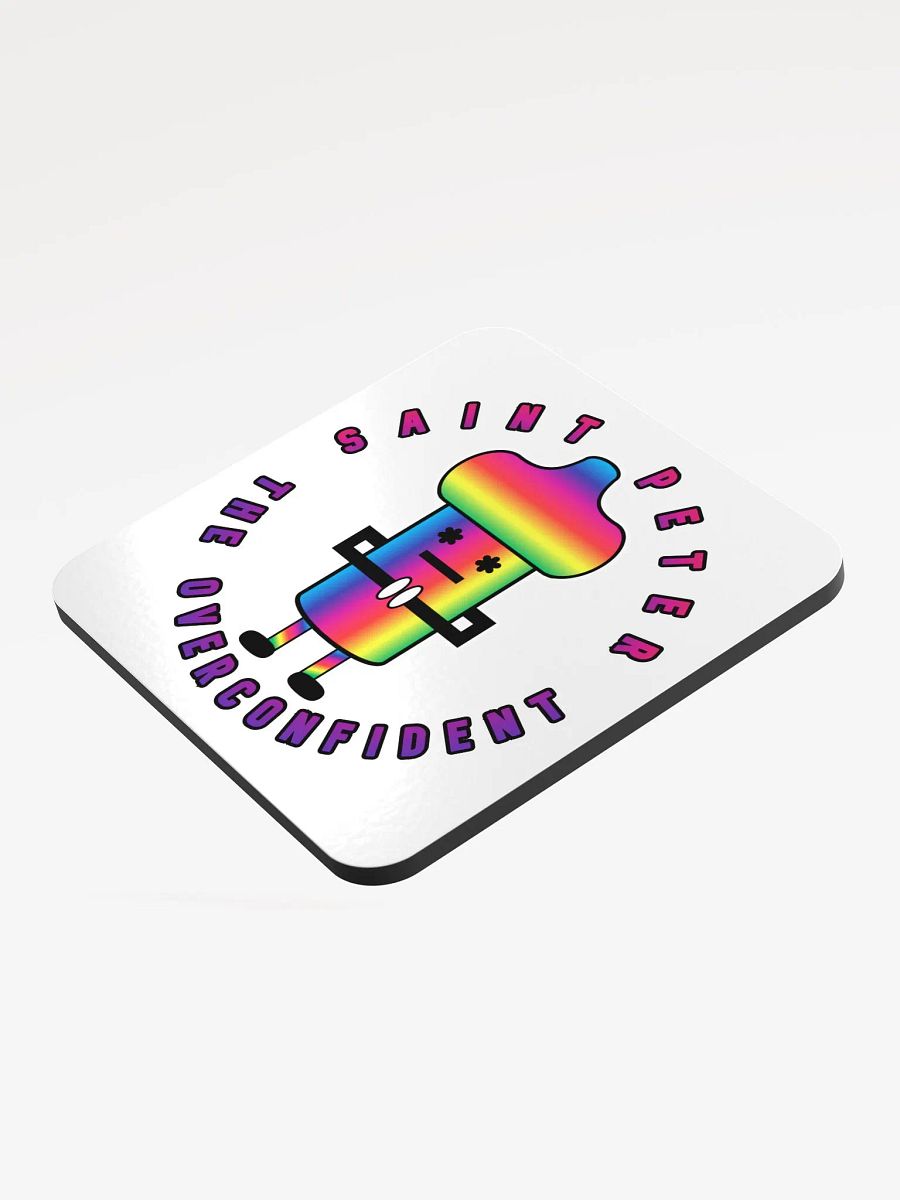 Saint Peter Glossed Cork Coaster product image (3)