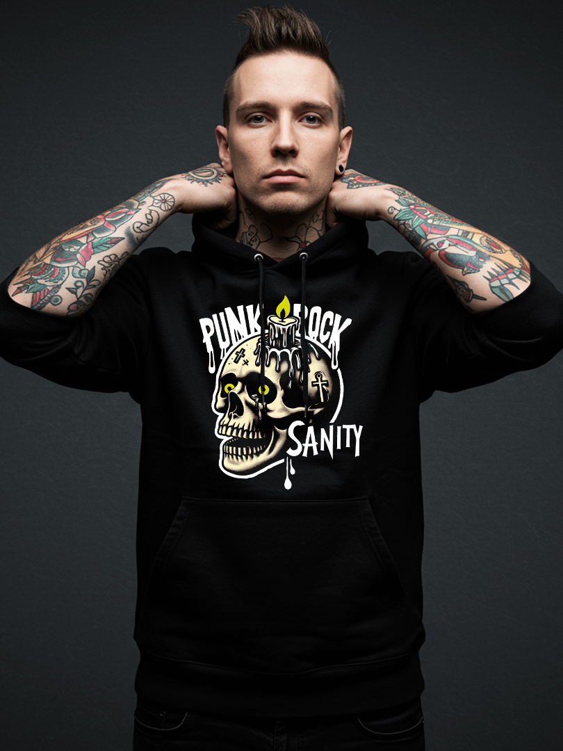 PUNK SKULL SANITY hoodie product image (3)