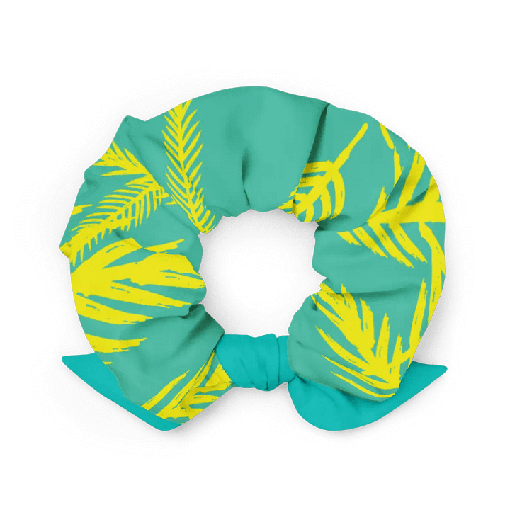 JoBeths' All-Over Print Scrunchie Green & Yellow product image (2)