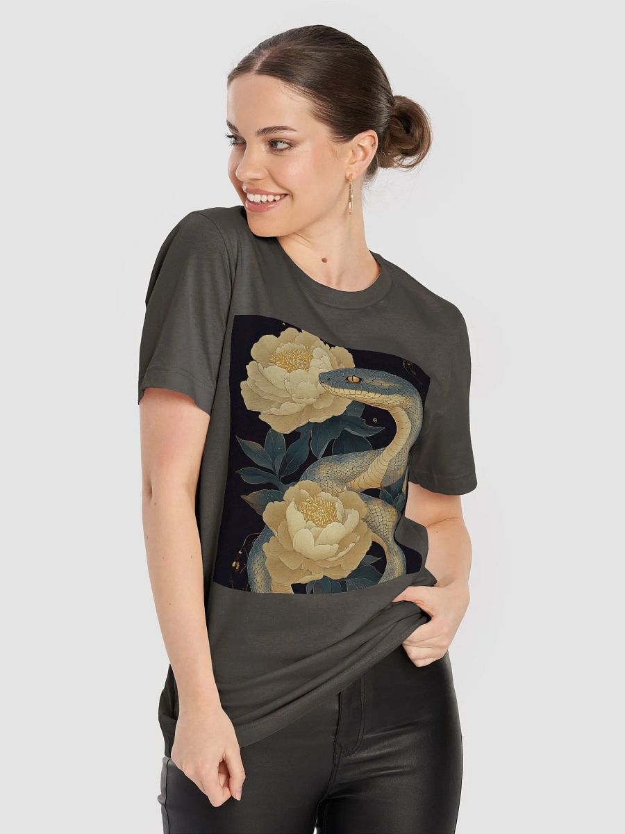 Year of the Snake Yellow and Black Supersoft Tee product image (38)