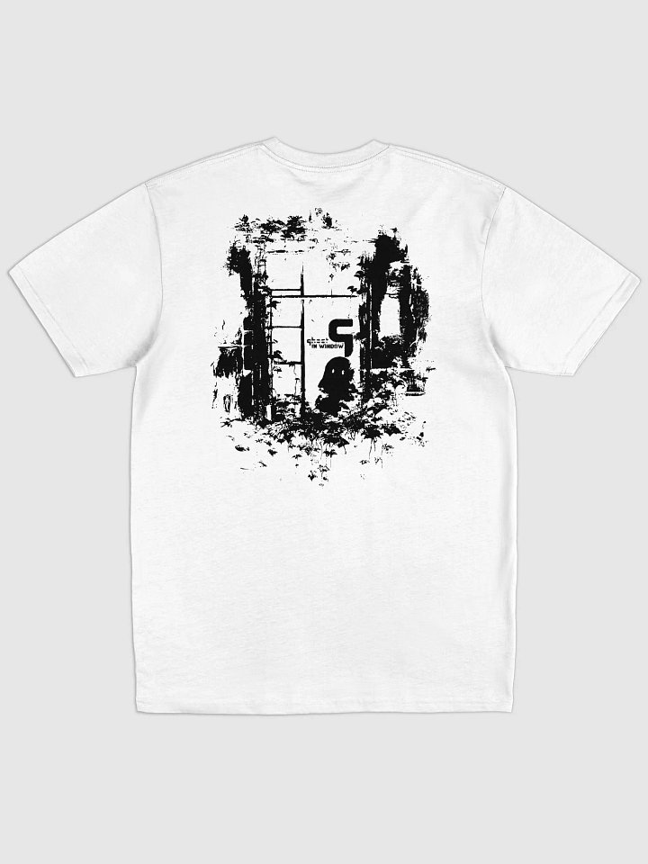 Ghost Window T-Shirt (Black on White) product image (2)