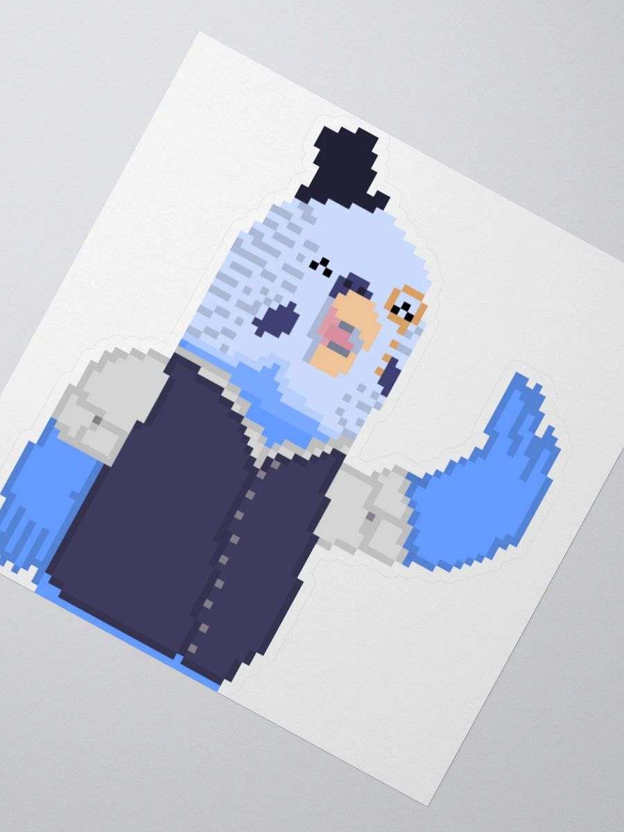 Waving Budgie Sticker product image (2)