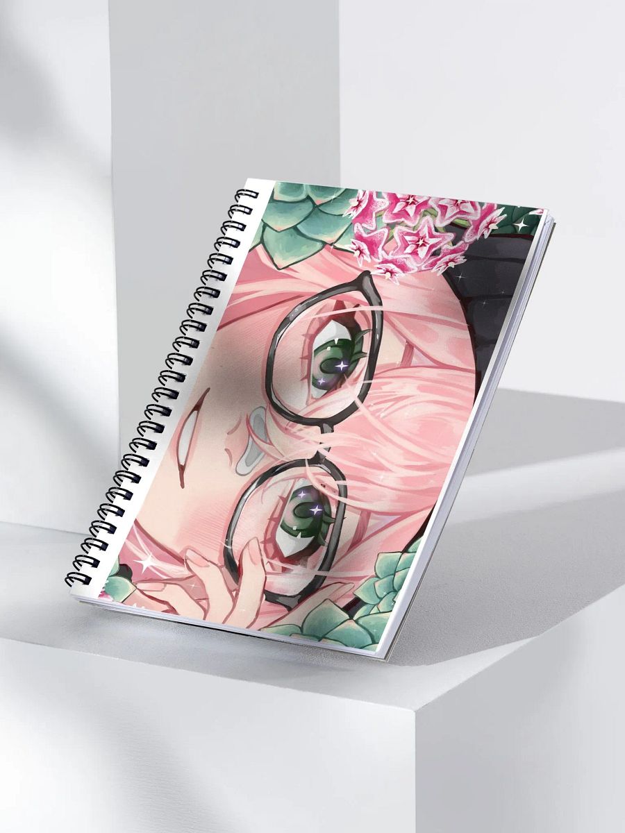 Mia Floral Spiral Notebook product image (3)