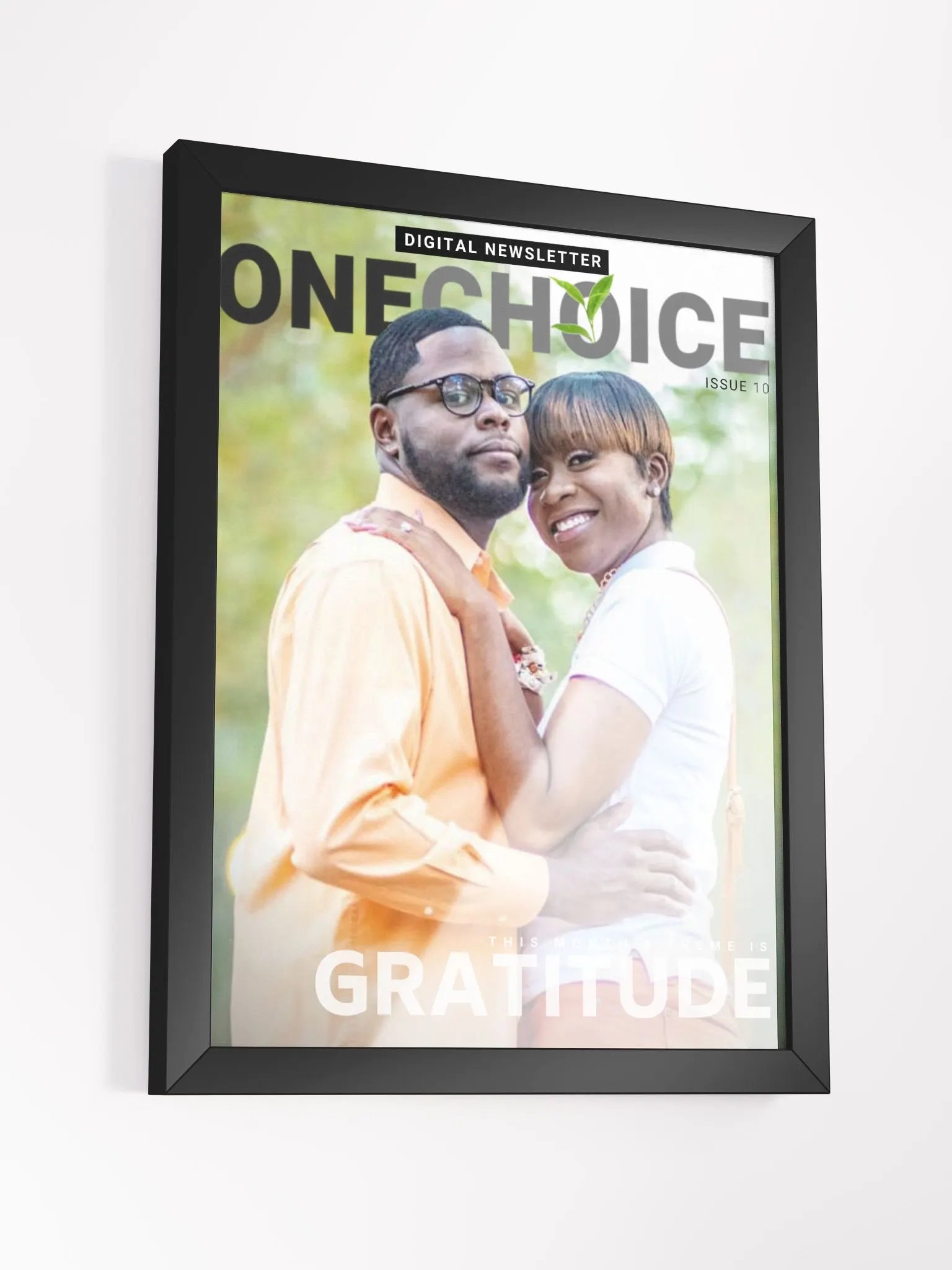Issue 10 of One Choice Magazine Cover Wall Art product image (5)