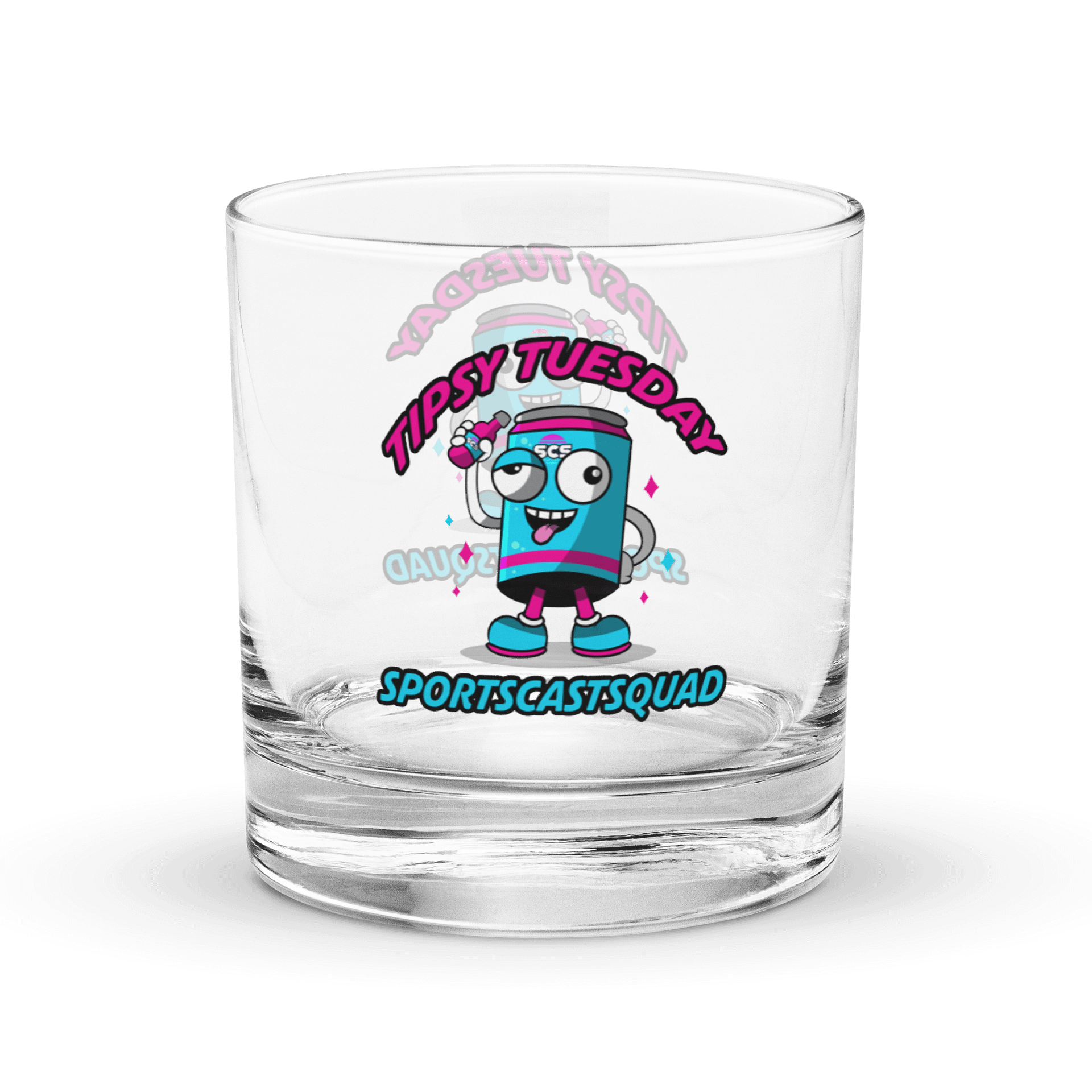 TIPSY TUESDAY "BREWSKI" ROCKS GLASS product image (1)