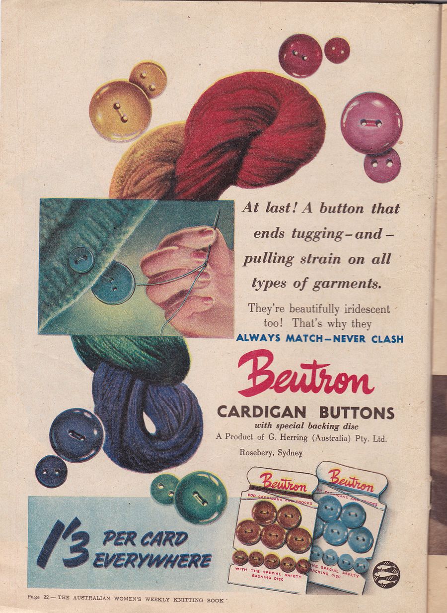 Vintage Australian Women's Weekly Knitting Pattern book product image (3)