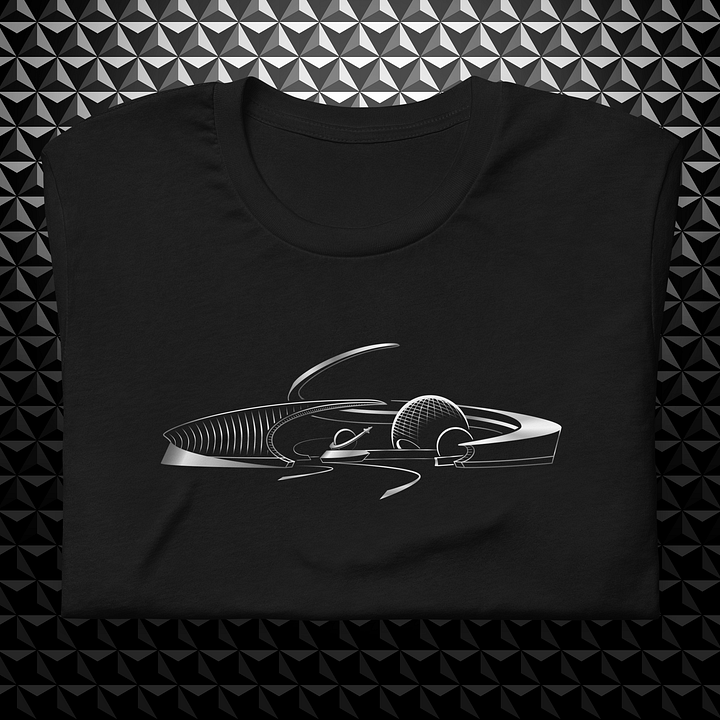 SPACE Line Art Unisex T-Shirt product image (1)