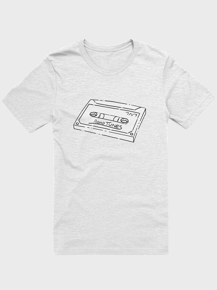 Road Tunes Cassette (White) - Bella+Canvas Supersoft T-Shirt product image (3)