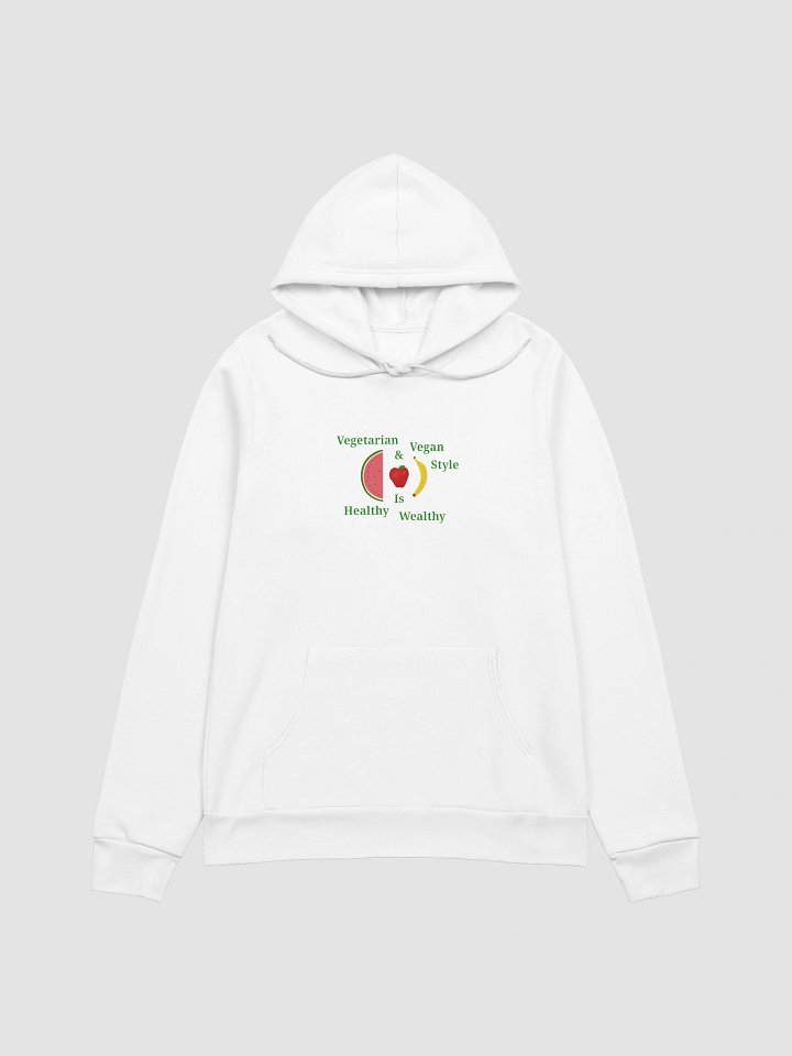 Healthy & Wealthy Vegan Hoodie product image (1)