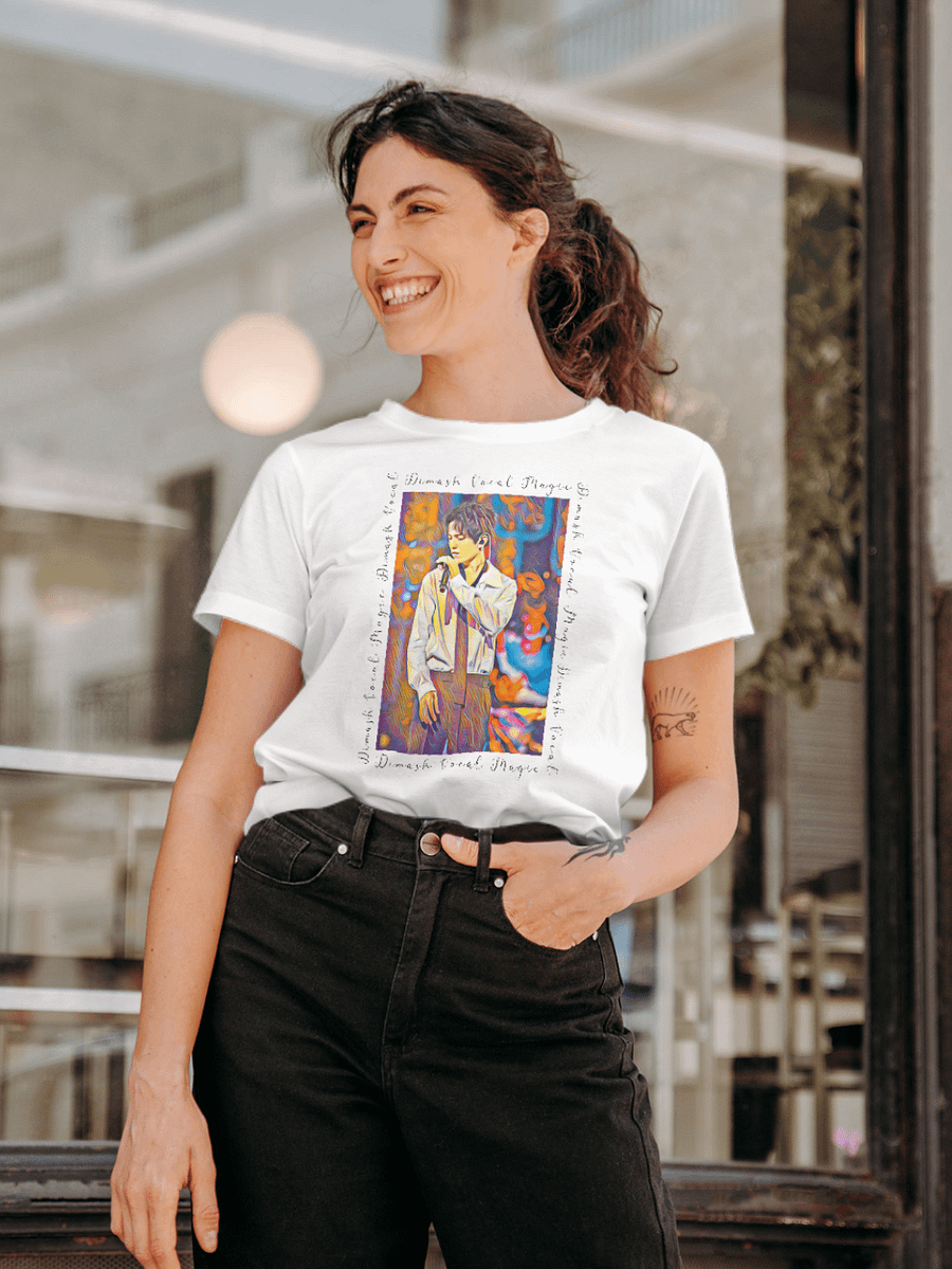Singer From Kazakhstan Gildan T-Shirt product image (2)