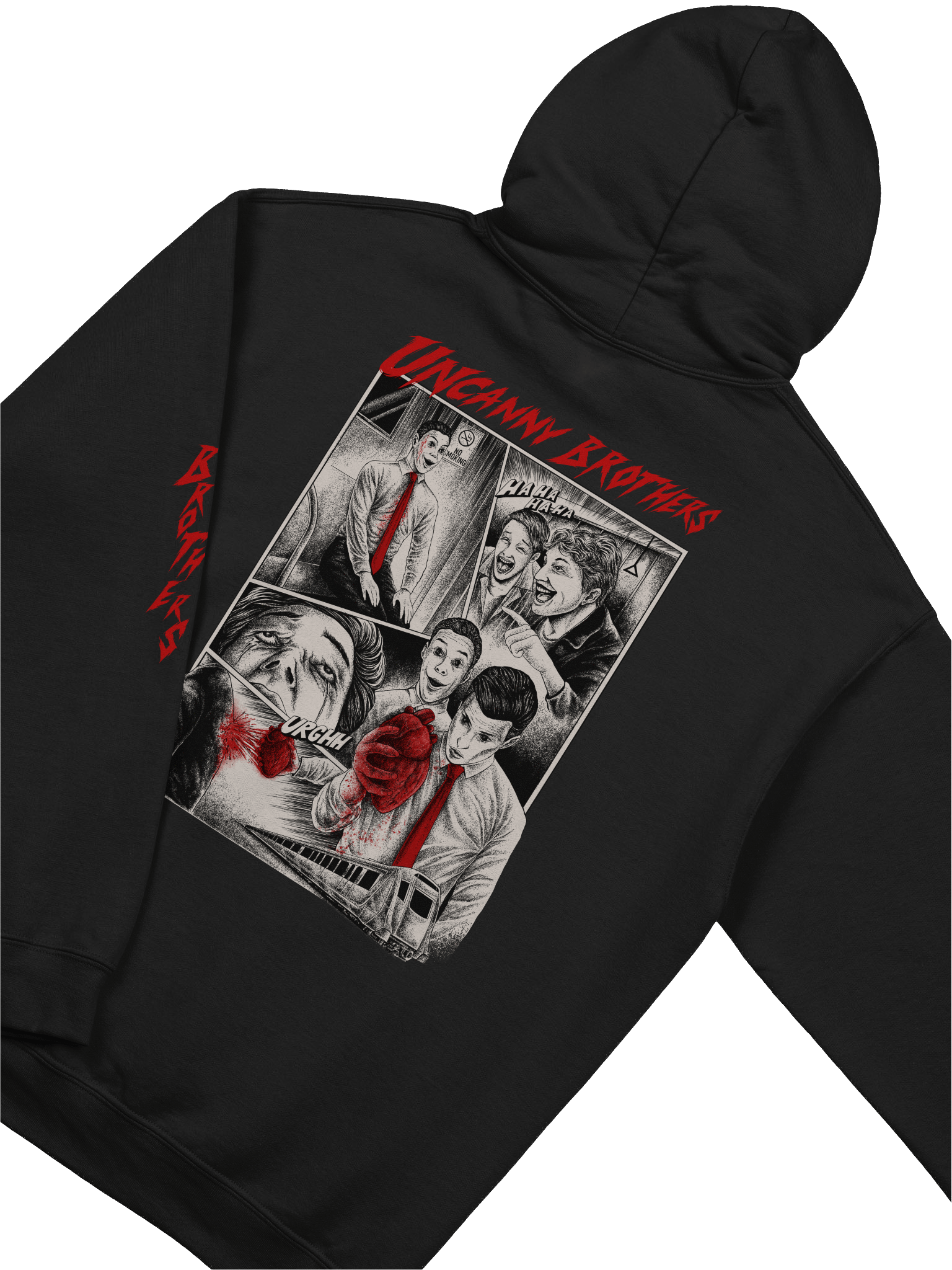 UB 14 Heart Collector Hoodie - BLACK product image (4)