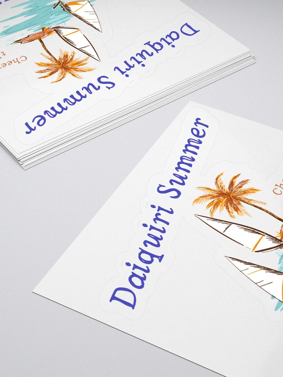 DAIQUIRI SUMMER SAILING STICKER product image (11)