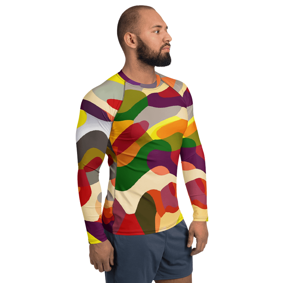 Mosaic Motion Men's Rash Guard product image (4)