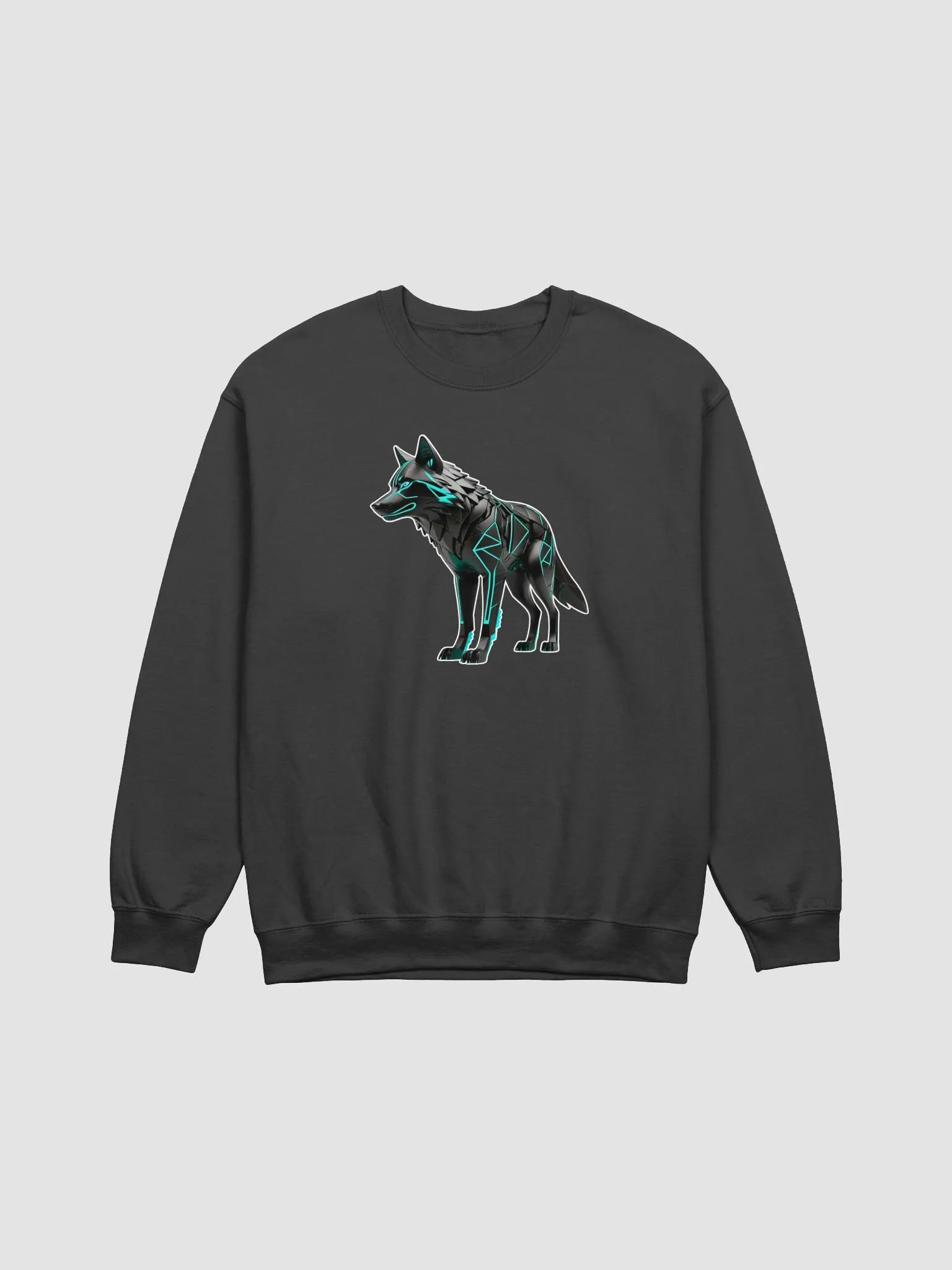 Cyberwolf Geometric Crewneck Sweatshirt product image (3)