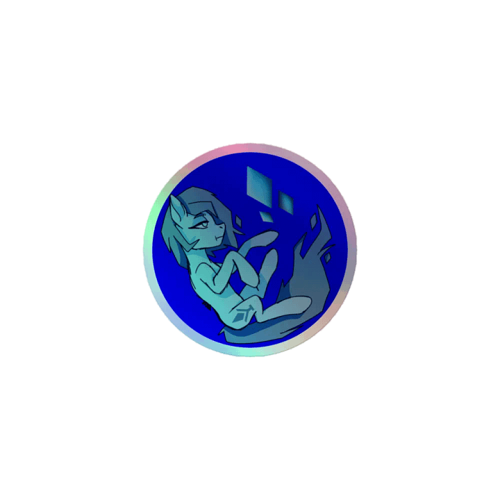 2025 Holo bubble sticker product image (1)