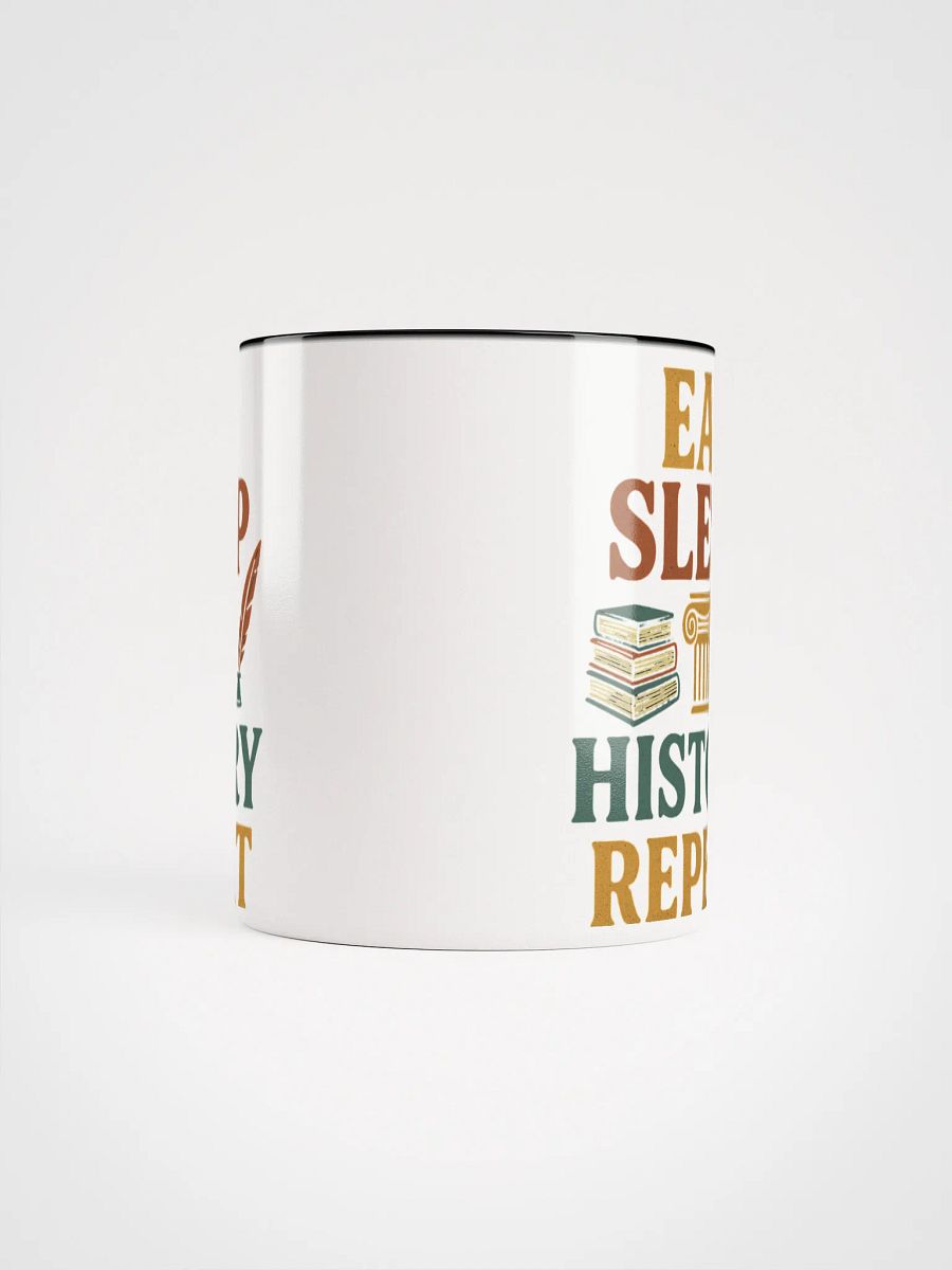 Eat Sleep History Repeat Mug – Teacher Coffee Cup for History Buffs product image (64)
