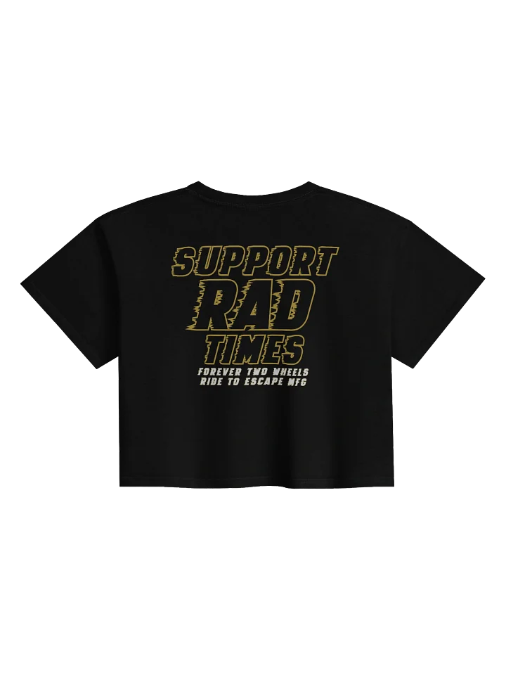 STAY RAD GOLD CROP TOP product image (1)