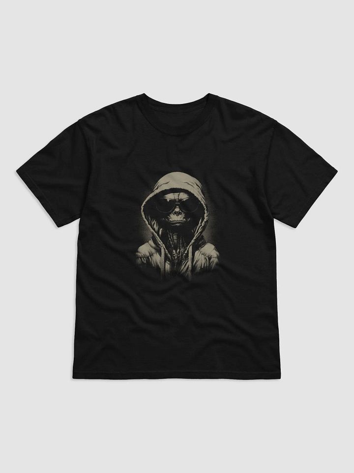 Urban Alien in a Hoodie T-Shirt - Street Style Extraterrestrial Vibe product image (1)