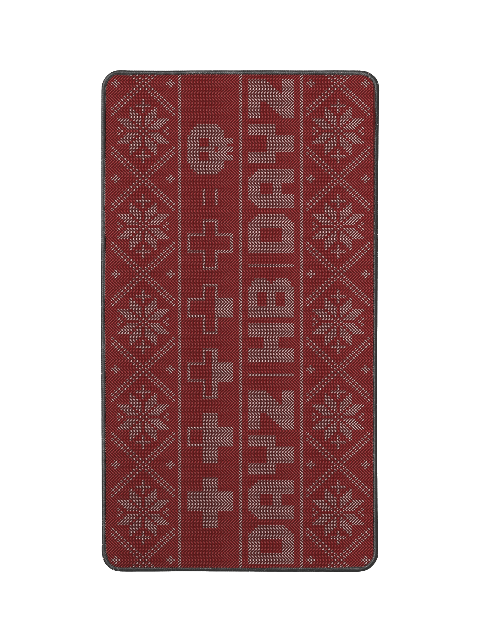 HappyBombs Festive Knit Desk Mouse Mat - Large product image (1)