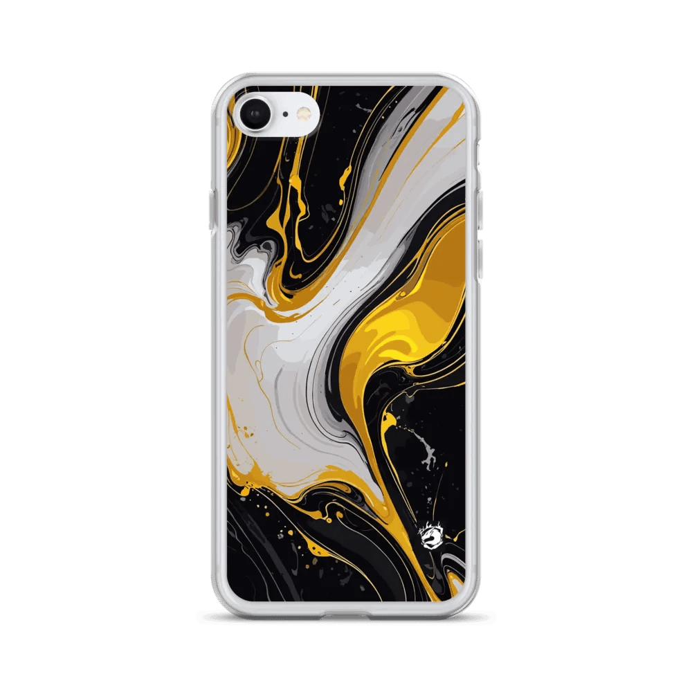 Golden Marble iPhone Clear Case product image (1)