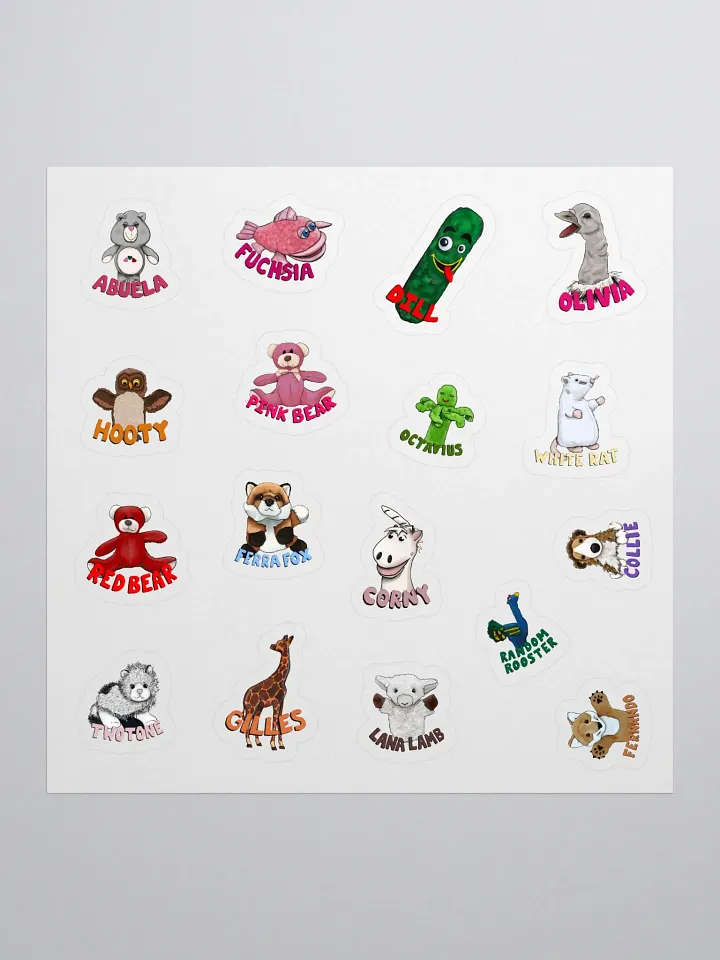 The Rest of the KidTime Gang Sticker Sheet product image (1)