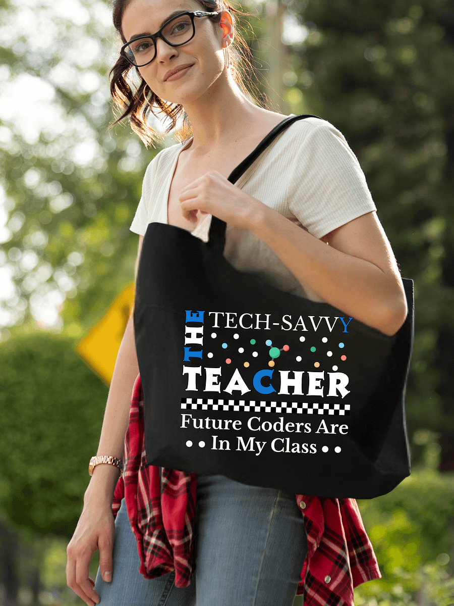 The Tech Savvy Techer, Future Coders Are In My Class Eco Tote Bag product image (1)